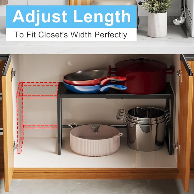 Expandable Metal Storage Shelves