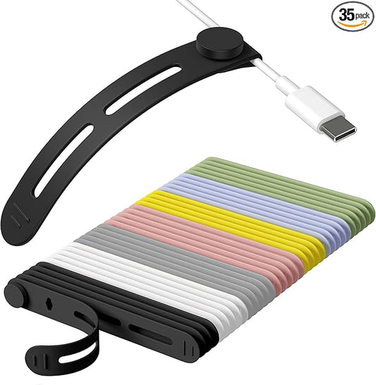35Pcs Nearockle Reusable Cable Ties