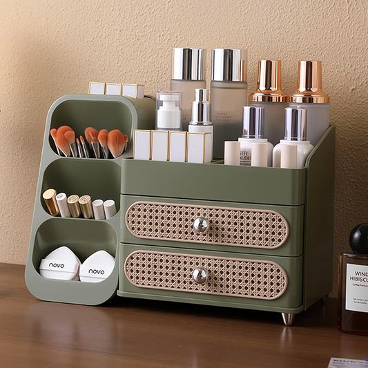 Makeup Organizer with Drawers for Vanity