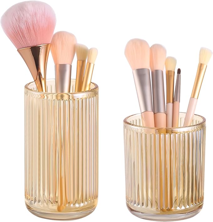 Makeup Brush Holder Organizer, Coffee SL
