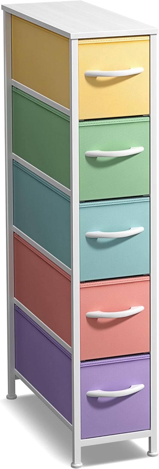 Sorbus Kids Dresser with 5 Drawers - Storage Unit Organizer Chest for Clothes - Bedroom, Kids Room, Nursery, & Closet