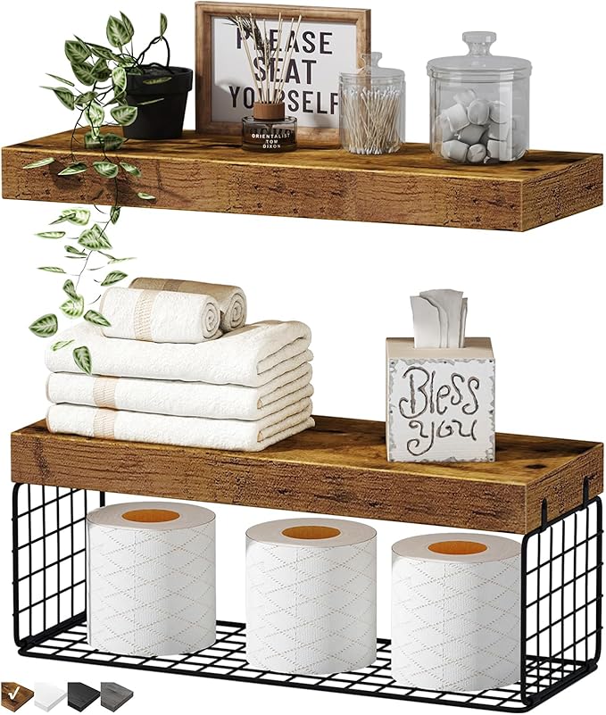 Bathroom Shelves Over Toilet, 019-BN2
