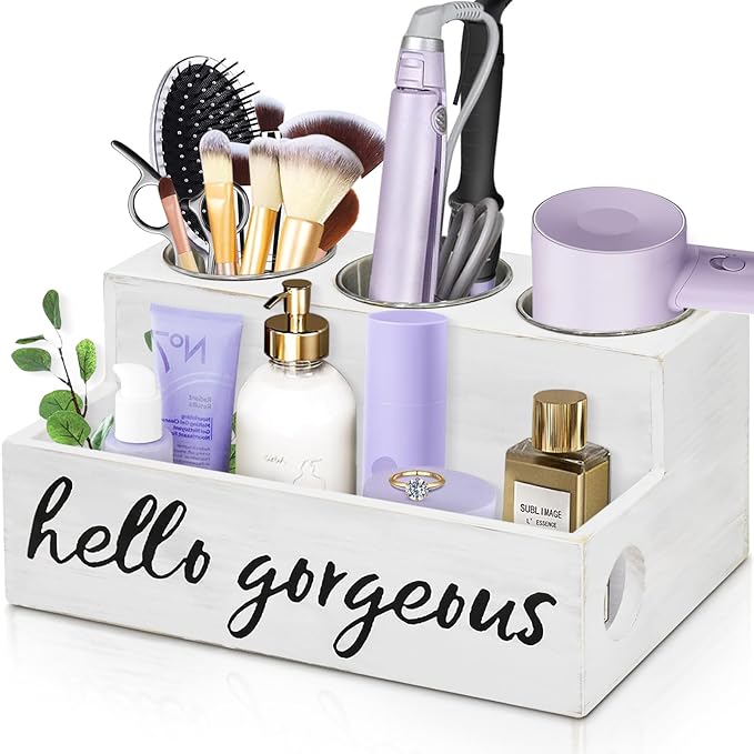 Hair Dryer Holder Countertop Hair Tool Blow Dryer Holder