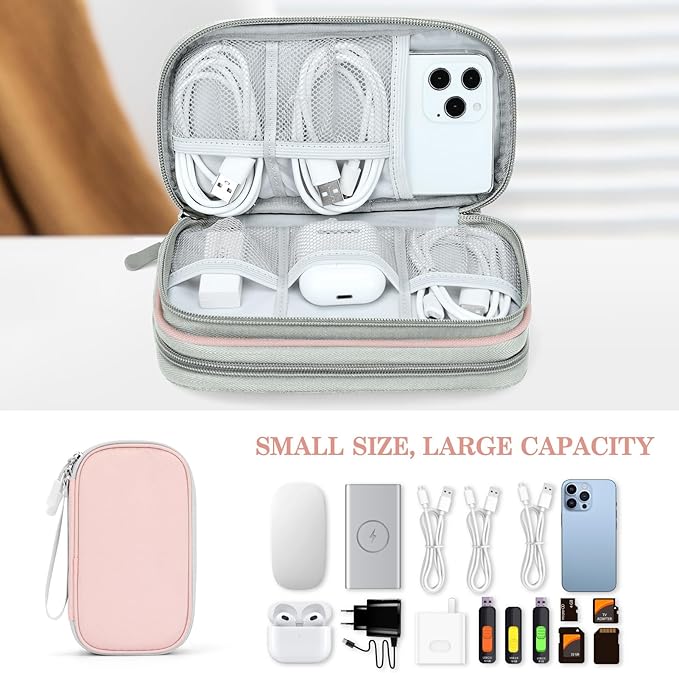 Electronic Organizer, Earphone-Light Pink