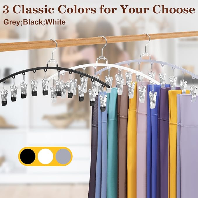 4 Pack Closet Organizers and Storage for Legging