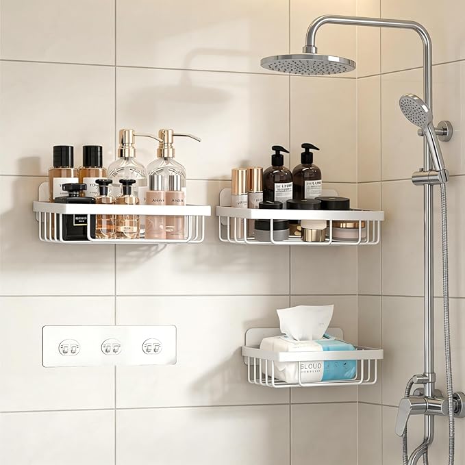 5 Pack Shower Caddy Adhesive Replacement