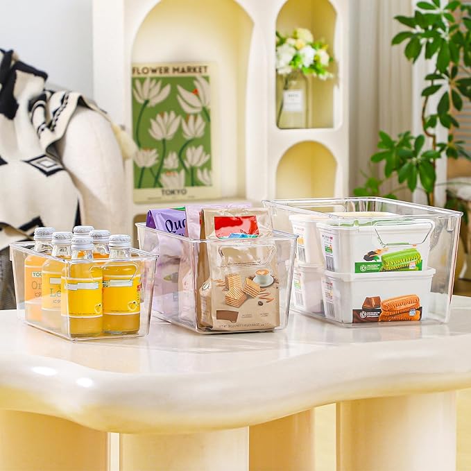 12 Pack Organizers and Storage, Pantry Organization and Storage Bins