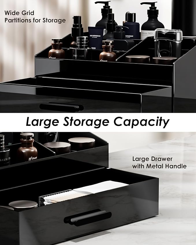 Cologne Organizer with Drawer, Cup
