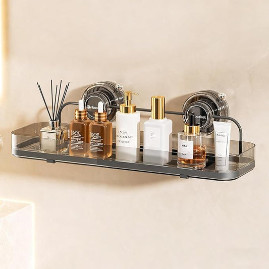 Suction Cup Shower Caddy, Black