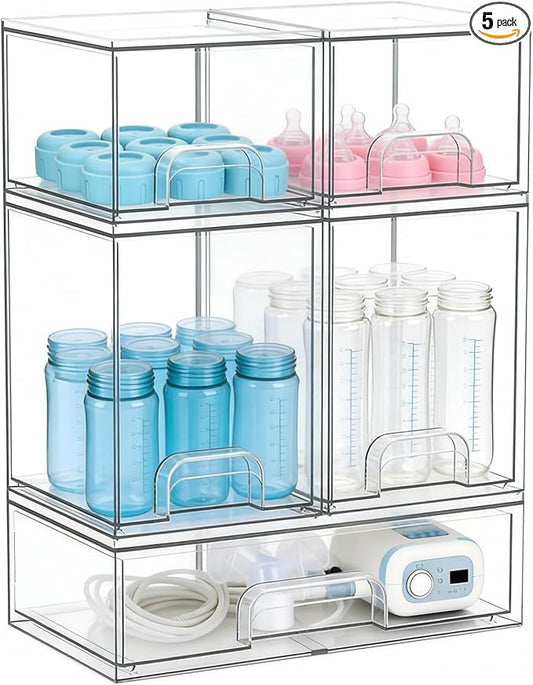 Baby Bottle Organizer, 5-Piece