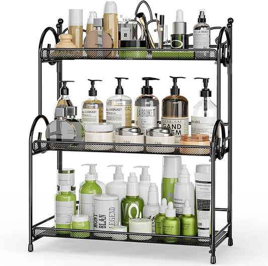 Bathroom Counter Organizer, No Assembly