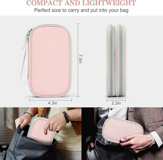 Electronic Organizer, Earphone-Light Pink
