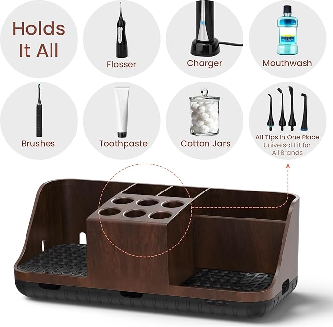 Bathroom Counter Organizer for Vanity & Sink Storage