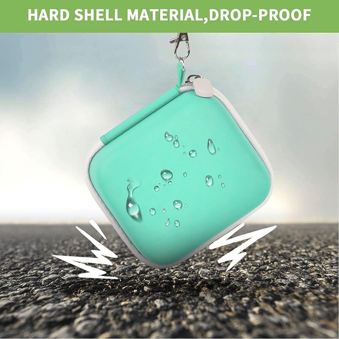 Hard Shell Travel Case for Foldable 3-in-1 Wireless Charger, Portable Storage Organizer for UCOMX/for Hicober/for Iseyyox/for LISEN Charging Station, Protective Bag for Cables & Adapters (Box Only)