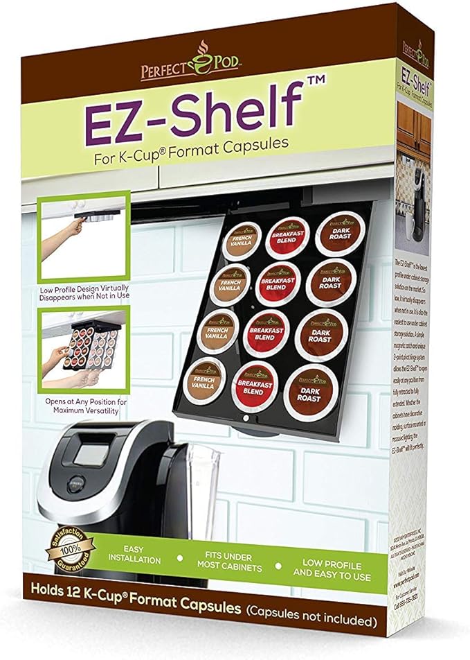 POD EZ-Shelf Under Shelf Storage for K Cups