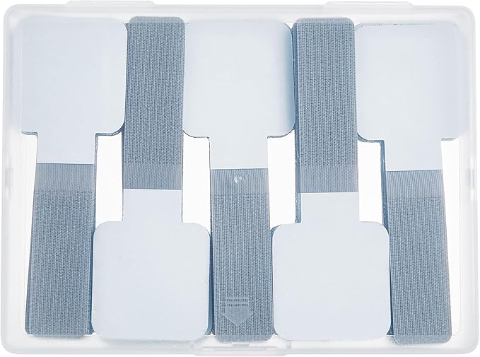 Cable Management Under Desk Cord Organizer Wire Computer Hider Clips Table Tray Straps Electrical Holder Escritorio in Wall (Gray 30PCS)