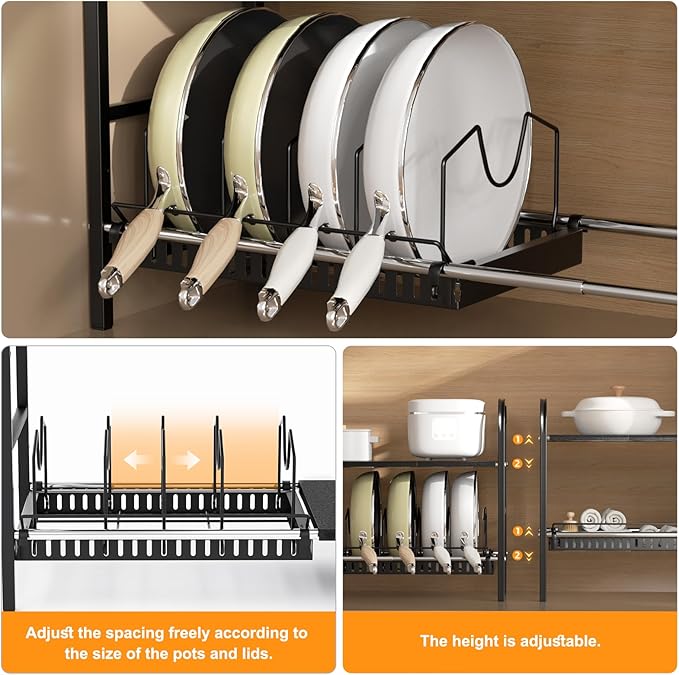 Under Sink Organizer 2 Tier Kitchen Storage Rack