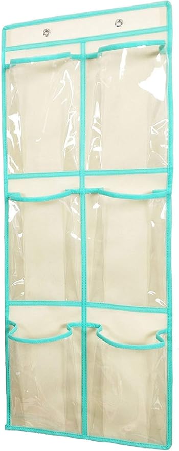 Over The Door Shoe Organizer Hanging Narrow Closet Door Shoe Storage Large Clear