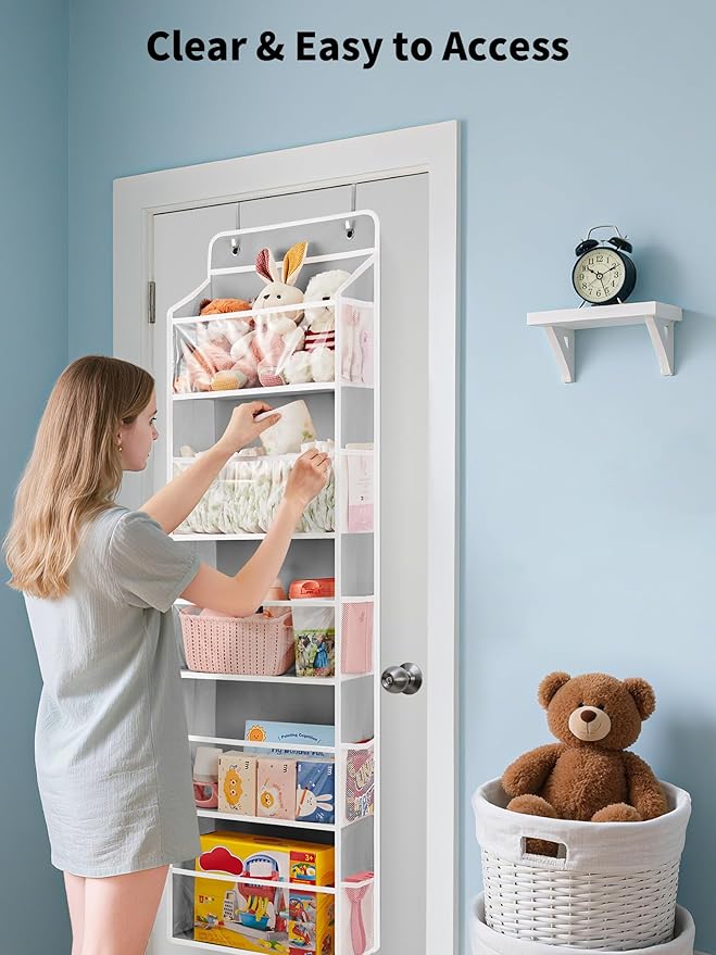 Toy Stuffed Animal Storage, Light Grey