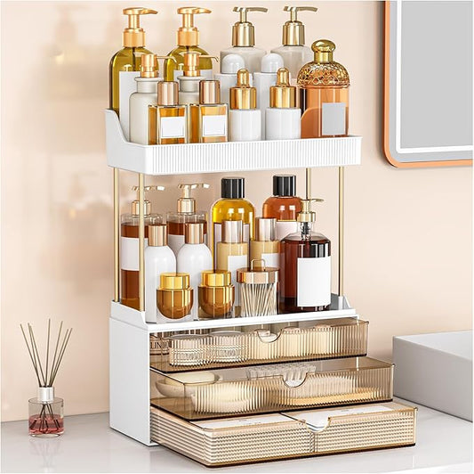 Caktraie Bathroom Organizers and Storage, Amber