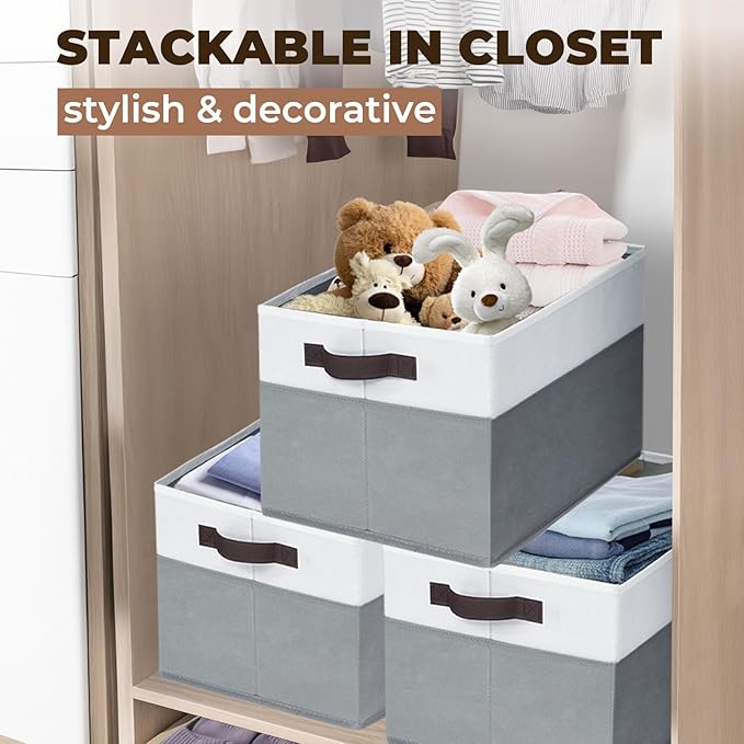 6 Pack Clothes Bins for Organization