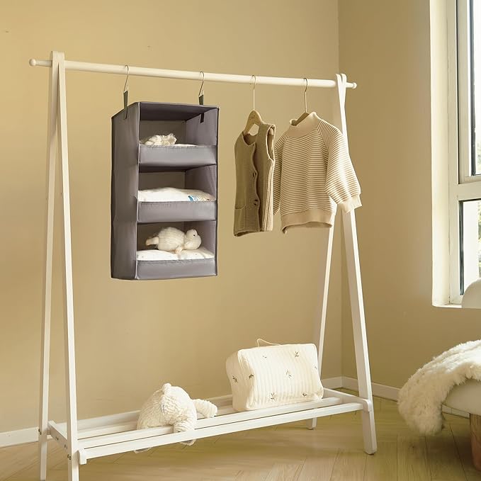 SAYS 3-Shelf Hanging Closet Organizer and Storage