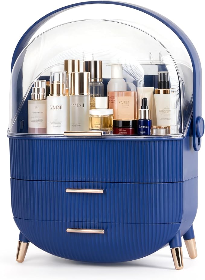 Egg Shape(Oval) Makeup Storage Box