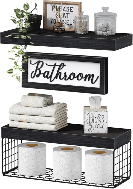 ‎Bathroom Shelves Over Toilet, 020B