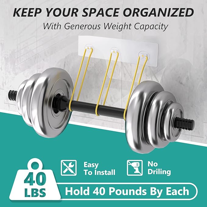 Shower Caddy, 3 Pack Organizer, Adhesive No Drilling Traceless Shelves