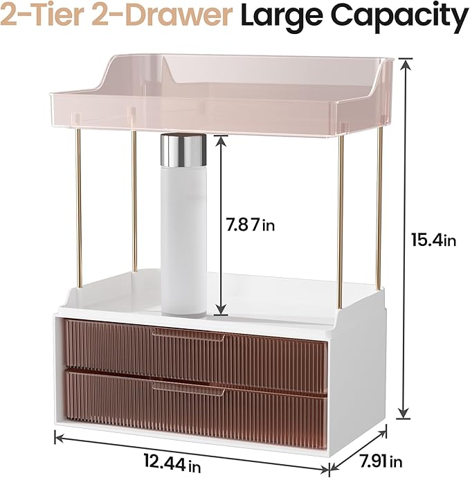 Bathroom Organizers and Storage, Grapefruit