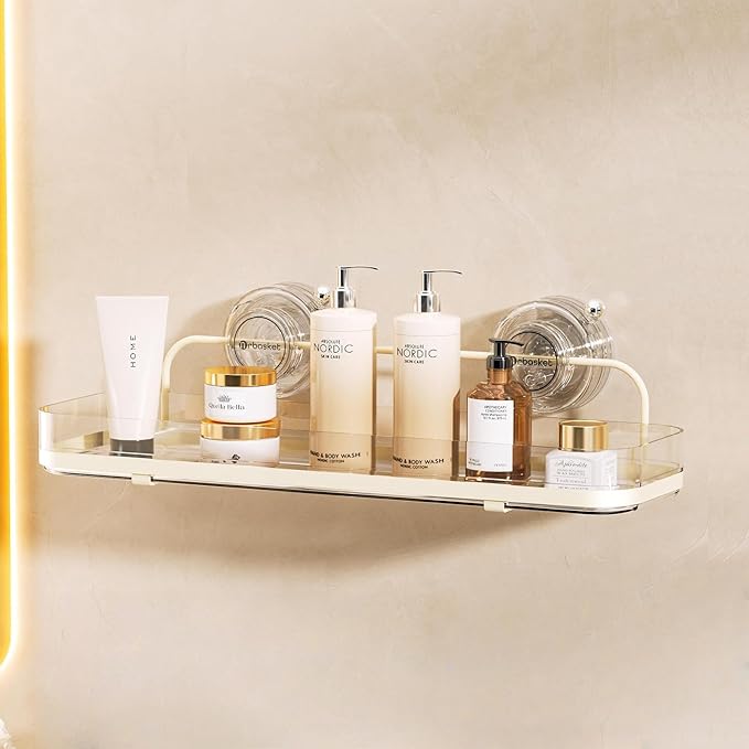 Suction Cup Shower Caddy, Clear
