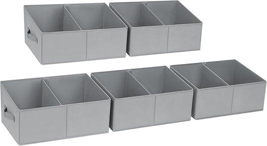 Closet Storage Bins, 3 Pack Storage Baskets for Shelves