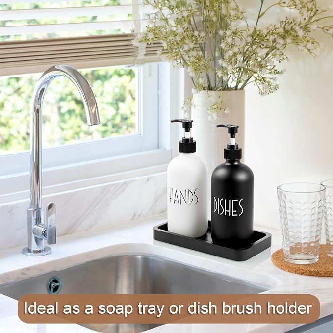 8" Bathroom Vanity Tray for Counter