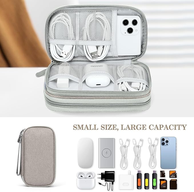 Electronic Organizer, Earphone Khaki