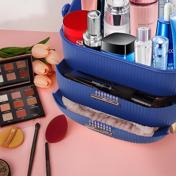 Egg Shape(Oval) Makeup Storage Box