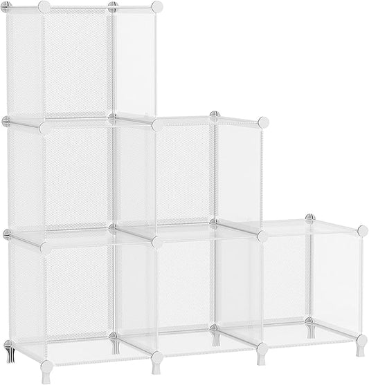 Cube Storage Organizer, Closet Organizers and Storage, 6 Cube Shelves Bookshelf