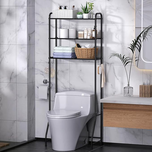 3 Tier Over The Toilet Storage Rack