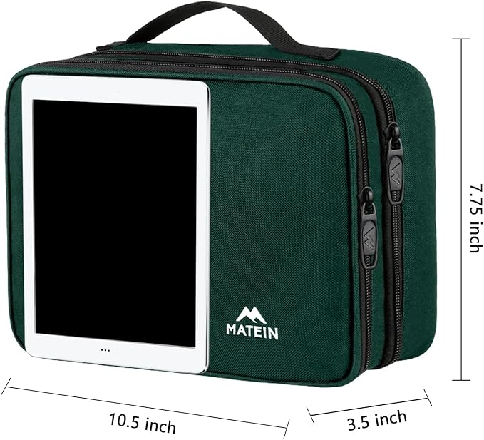 Electronics Travel Organizer, Peacock Blue
