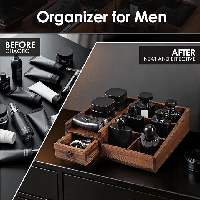 Cologne Organizer For Men,Perfume Organizer,Bathroom Organizers,Bathroom Counter,Perfume Stand,Cologne Stand,Cologne Tray,Dresser Top Organizers,Mens Room Decor,Gifts for Men,Fathers Day Gift