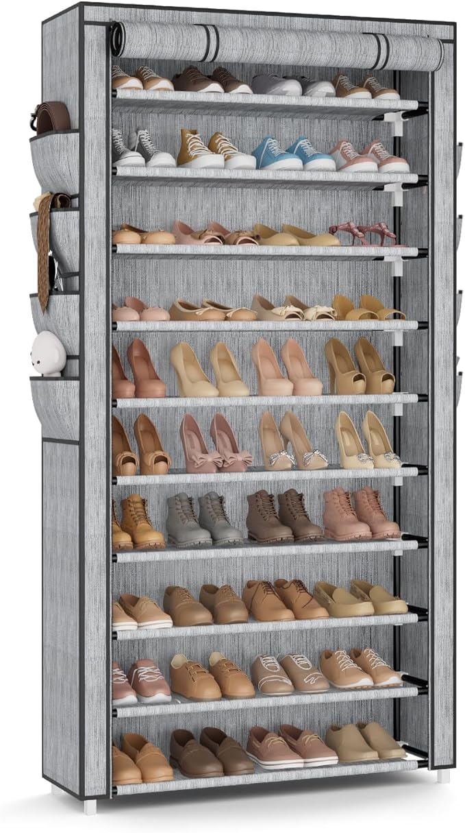 Tall Shoe Rack with Cover, Printing