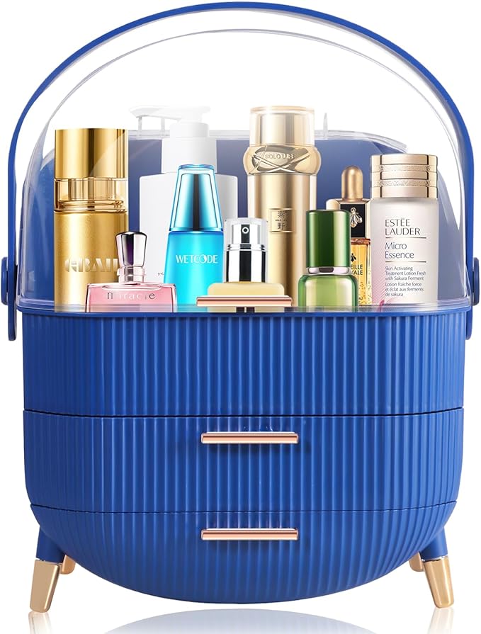 Egg Shape(Oval) Makeup Storage Box
