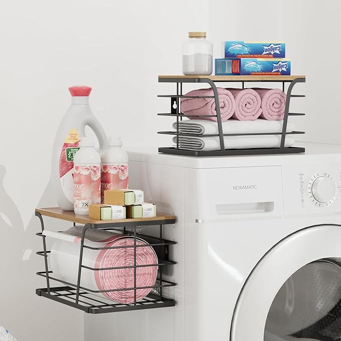 2 Pack Extra Large Pantry Storage Organizers, Pantry Baskets organization