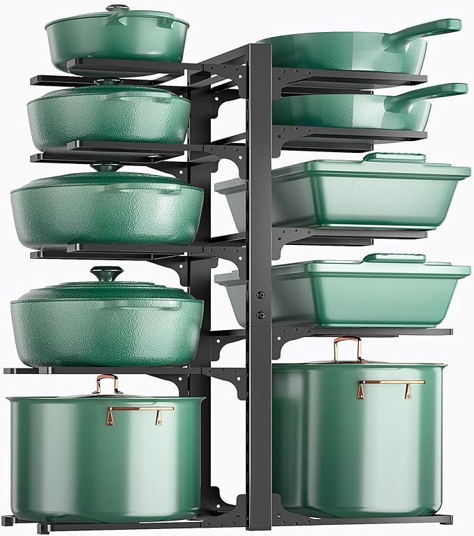 Pots and Pans Organizer under Cabinet 23.62" Height