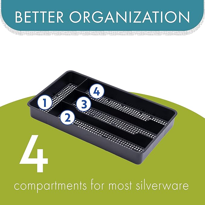 Dial Industries Small Cutlery, Utensil, Black
