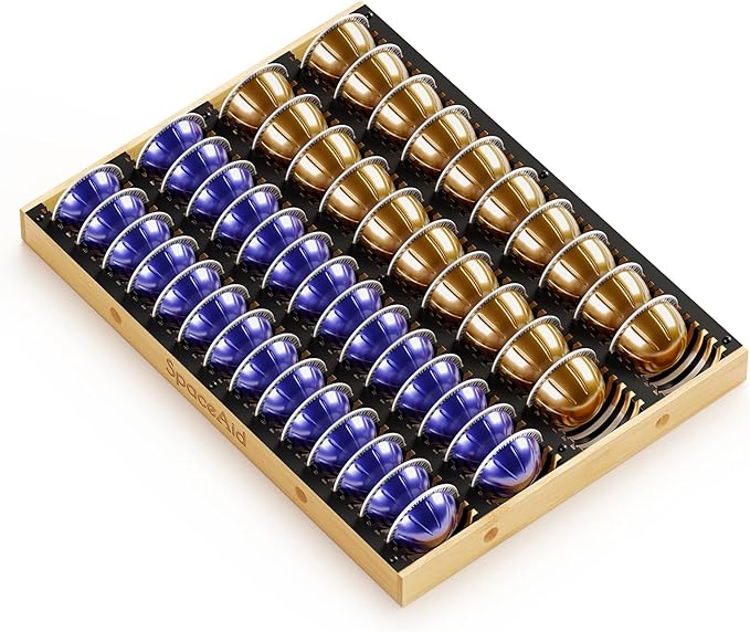 Coffee Pod Holder Drawer Organizer for Nespresso Vertuo Capsule