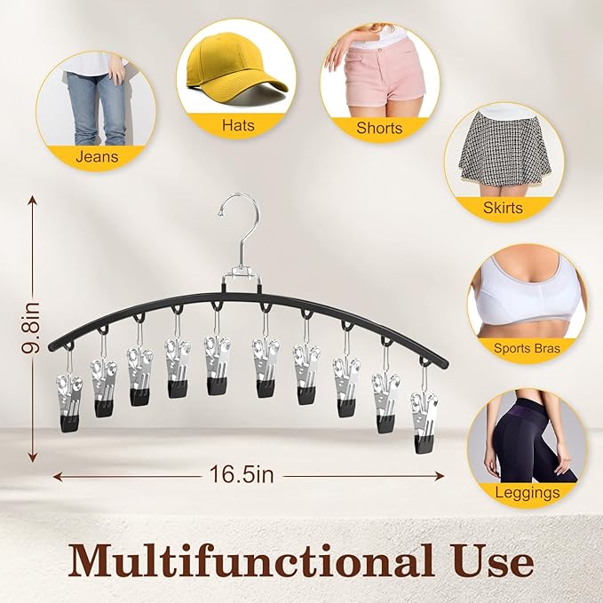 4 Pack Closet Organizers and Storage for Legging