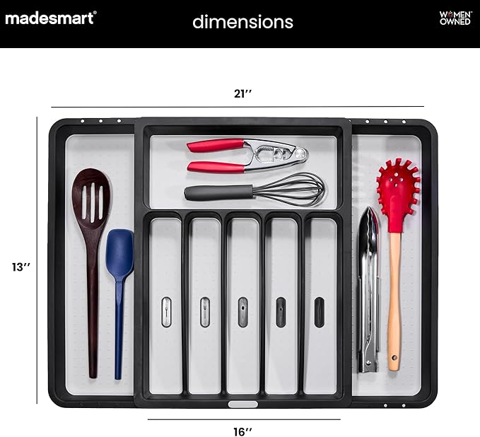 Madesmart Expandable Silverware Tray