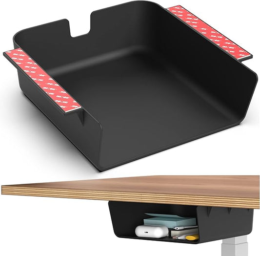 Under Desk Storage Shelf, Drawer Organizer for Office, Workstations, Tables
