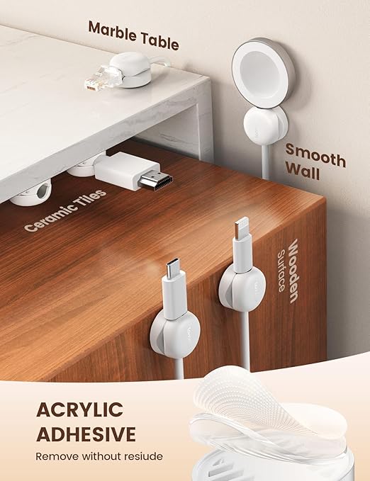 Spring Cord Organizer, Office Desk Accessories
