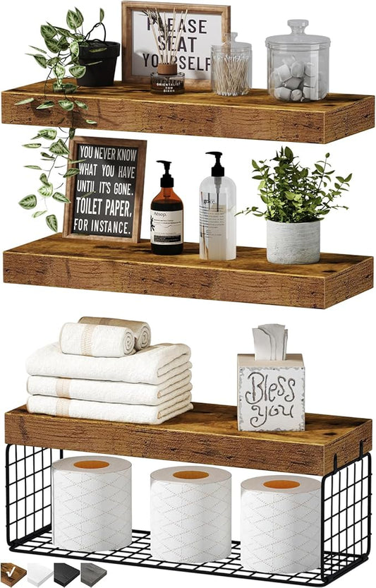 Bathroom Shelves Over Toilet, 019-BN3